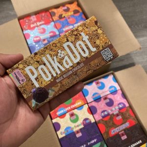 Polka Dot Ferrero Rocher Magic Mushroom Chocolate