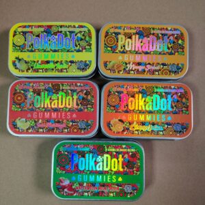 Polkadot Chocolate and Gummy Box